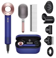 Фен Dyson Supersonic HD07 Hair Dryer (Vinca Blue/Rose Gold) Gift Pack