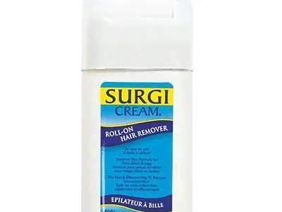 Surgi, Cream Roll-on Hair Remover, Крем для удаления волос на лице, ногах и зоне бикини