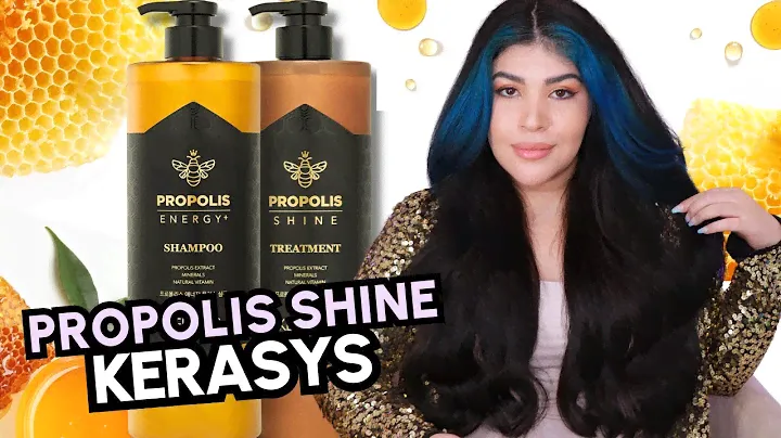 🍯 KERASYS PROPOLIS SHINE: Hidratação com toque aveludado para todos os tipos de cabelo