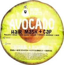 Маска для волос + Шапочка Bear Fruits Avocado Oil Repair Nourish Hair Mask & Hair Cap 20мл