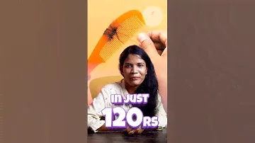 Just Rs. 120/- saves your hair!
