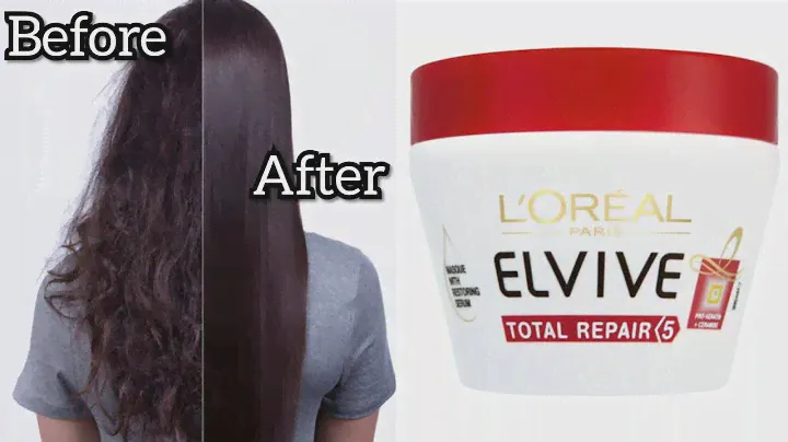 Lo'real Total Repair Mask Reviews | How to Apply Hair Mask