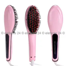 Расческа-выпрямитель "FAST HAIR STRAIGHTENER" HQT-906 Pink