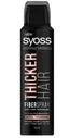 Syoss Fiber-спрей для укладки волос Thicker Hair, сверх-густота, для мега объёма, 150 мл