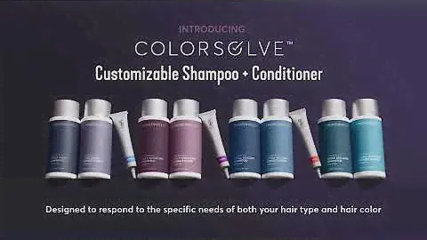 NEW ColorSolve™ Customizable Hair Care System