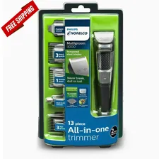 Philips Norelco Multigroom Hair Clipper Head Face Beard Nose Trimmer Electric