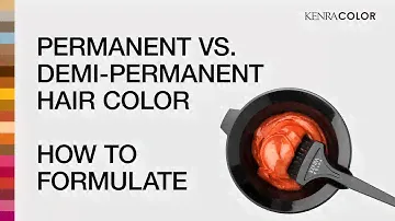 Permanent vs. Demi-Permanent Hair Color | How to Formulate Color | Kenra Color