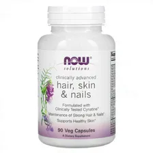 Now Vegan Hair, Skin & Nails, 90 .